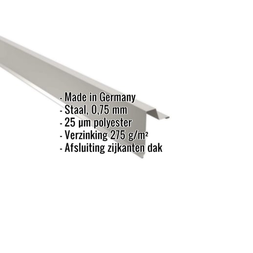 Windveer | Felsplaat 33/500 | Staal 0,75 mm | 25 µm Polyester | 9006 - Zilver-Metallic #2