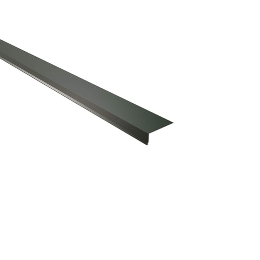 Muuraansluiting | 22 x 15 cm | 95° | Staal 0,63 mm | 25 µm Polyester | 6020 - Chroomoxydegroen #1