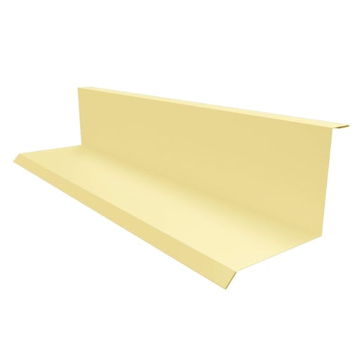Muuraansluiting | Typ 1 | 10 cm x 11 cm x 2,00 m | 90° | Staal 0,50 mm | 25 µm Polyester | 1015 - Licht ivoorkleurig #1