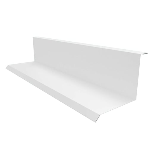 Muuraansluiting | Typ 1 | 10 cm x 11 cm x 2,00 m | 90° | Staal 0,50 mm | 25 µm Polyester | 7035 - Lichtgrijs #1