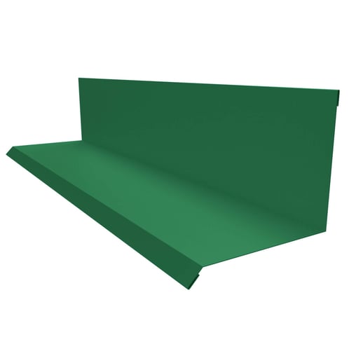 Muuraansluiting | Typ 2 | 10 cm x 11 cm x 2,00 m | 90° | Staal 0,50 mm | 25 µm Polyester | 6029 - Mintgroen #1