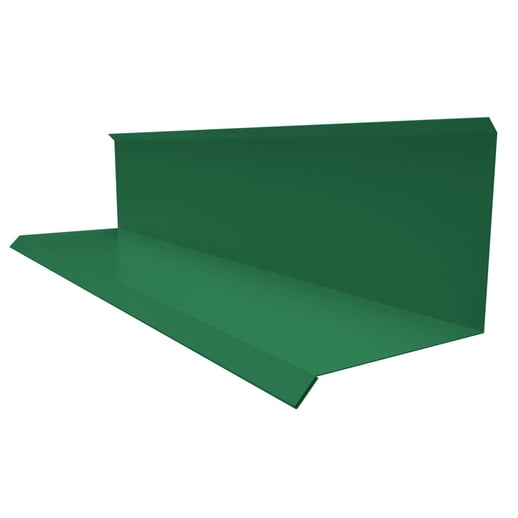 Muuraansluiting | Typ 3 | 10 cm x 11 cm x 2,00 m | 90° | Staal 0,50 mm | 25 µm Polyester | 6029 - Mintgroen #1