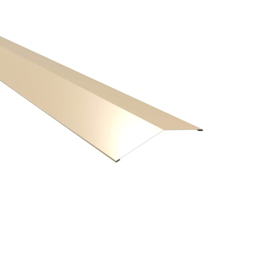 Nokstuk vlak | 14,5 x 14,5 cm | 150° | Staal 0,50 mm | 25 µm Polyester | 1015 - Licht ivoorkleurig #1