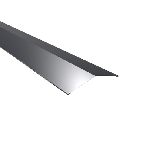 Nokstuk vlak | 14,5 x 14,5 cm | 150° | Aluminium 0,70 mm | 25 µm Polyester | 7016 - Antracietgrijs #1