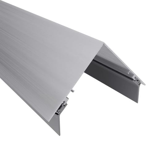 Nokstuk | Aluminium | Met afdichting | Blank | Lengte 4,10 m #1