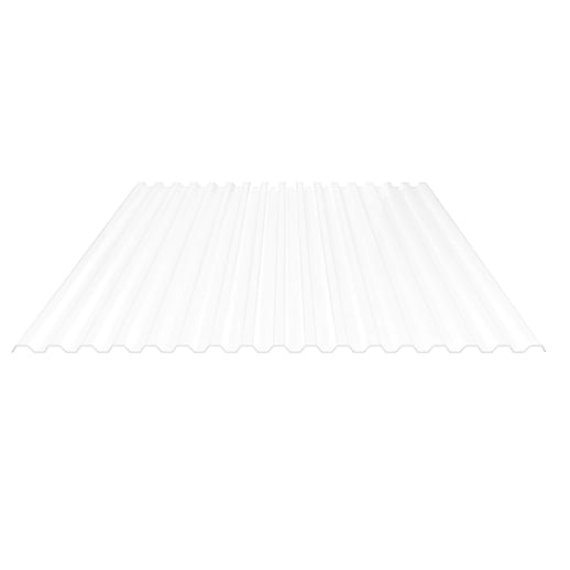 Polycarbonaat damwandplaat | 76/18 | Voordeelpakket | 1,30 mm | Opaal wit | Breedte 3,05 m | Lengte 2,00 m #5