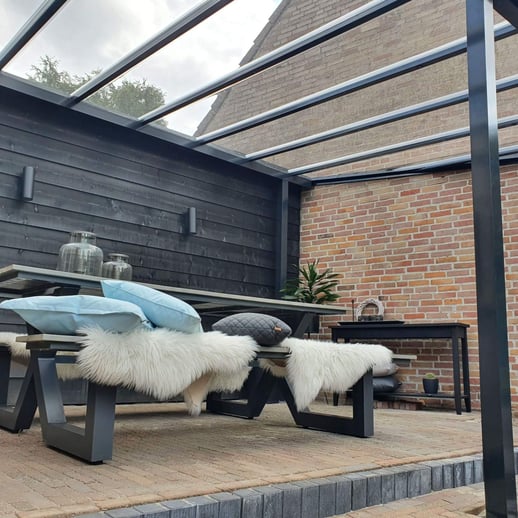 Polycarbonaat damwandplaat EZ Glaze | 40/600 | 3,00 mm | Helder | 3,00 m #12