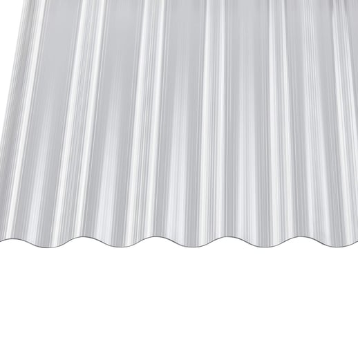 Polycarbonaat golfplaat | 76/18 | 1,40 mm | Helder | Ribbelstructuur | 3,50 m #4