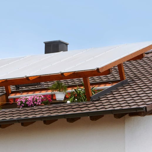 Polycarbonaat kanaalplaat | 10 mm | Profiel A4 | Voordeelpakket | Plaatbreedte 1,05 m | Helder | Dubbel UV-besch. | Breedte 3,30 m | Lengte 3,00 #8