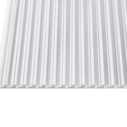 Polycarbonaat kanaalplaat | 16 mm | Profiel A4 | Voordeelpakket | Plaatbreedte 98 cm | X-Structuur | Breedte 8,13 m | Lengte 2,00 m #5