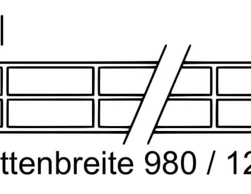 Polycarbonaat kanaalplaat | 16 mm | Profiel Mendig | Voordeelpakket | Plaatbreedte 98 cm | Helder | Breedte 3,09 m | Lengte 2,00 m #11