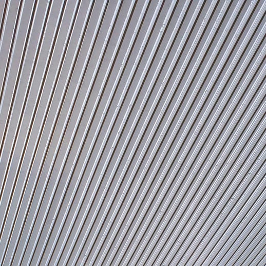 Polycarbonaat kanaalplaat | 16 mm | Breedte 98 cm | Helder / antraciet gestreept | Dubbelzijdige UV-bescherming | #6