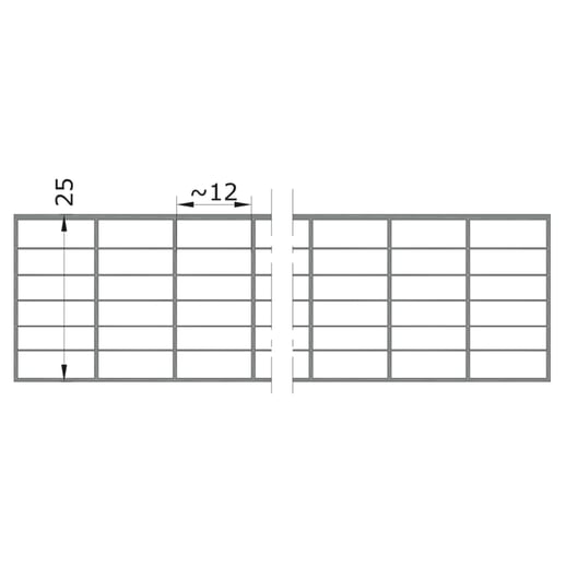 Polycarbonaat kanaalplaat | 25 mm | Profiel A3 | Voordeelpakket | Plaatbreedte 98 cm | Helder | Breedte 3,08 m | Lengte 2,00 m #14