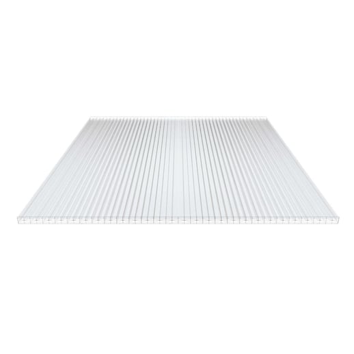 Polycarbonaat kanaalplaat | 25 mm | Breedte 98 cm | Helder | X-Structuur | 3,00 m #1