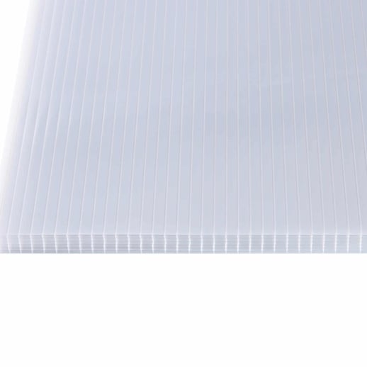 Polycarbonaat kanaalplaat | 25 mm | Breedte 98 cm | Opaal wit | Warmtewerend | 2,00 m #3