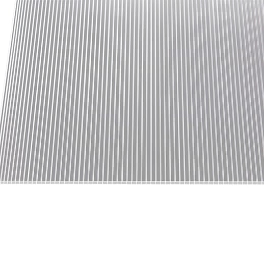 Polycarbonaat kanaalplaat | 6 mm | Breedte 1,05 m | Helder | Dubbelzijdige UV-bescherming | 2,00 m #4