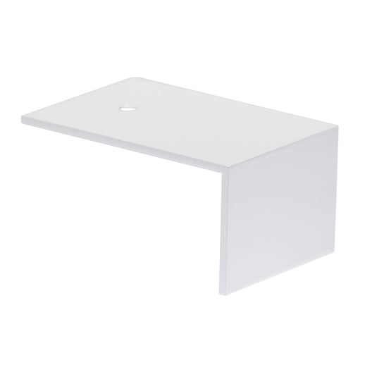 Profielafsluithoeken | Voor 10 & 16 mm platen in A2 profiel | Aluminium | 1 stuk | Wit #1