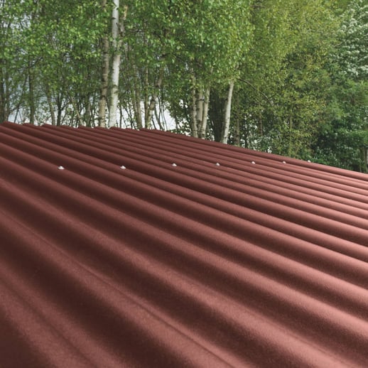 Kunststof profielplaat ReWell | 94/34 | 2,20 mm | Bruin | 2,00 m #5