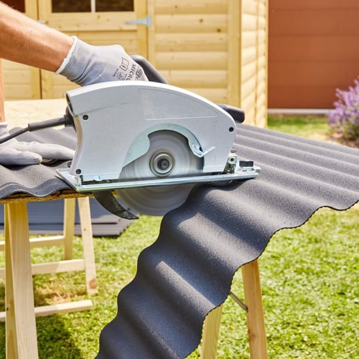 Kunststof profielplaat Scobanit light | 76/18 | 3,00 mm | Roodbruin | 2,00 m #9