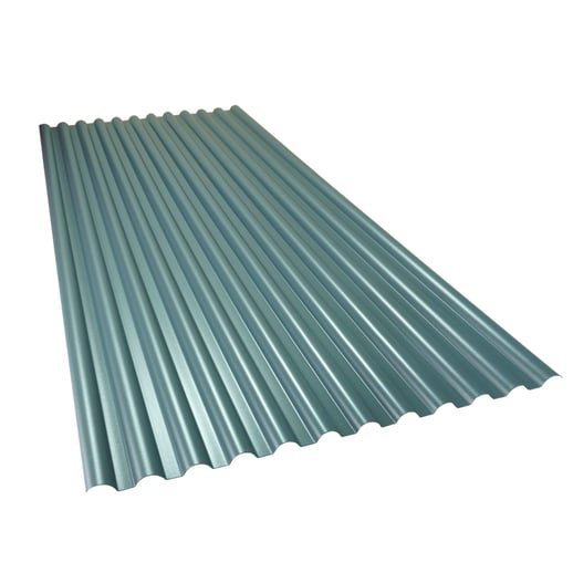 PVC profielplaat SINTRA | 77/18 | 1,20 mm | Groen metallic | 2,50 m #4