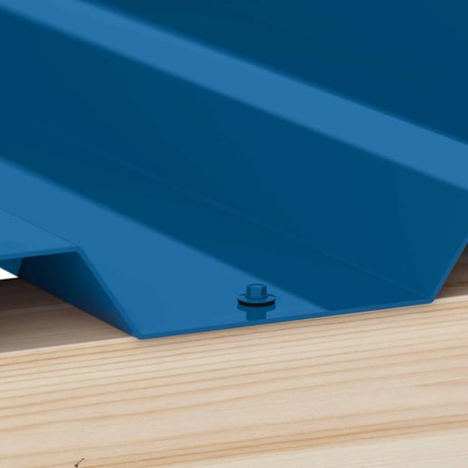 RVS schroeven | Voor montage dal op houten constructie | 4,8 x 35 mm D14 | Gentiaanblauw #2