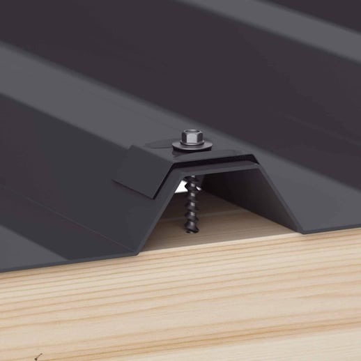 RVS schroeven | Voor montage profieltop op houten constructie | 6,5 x 50 mm D22 | Antracietgrijs #2