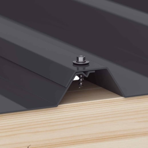 RVS schroeven | Voor overlappingen en zetwerk | 4,5 x 22 mm E14 | Antracietgrijs #2