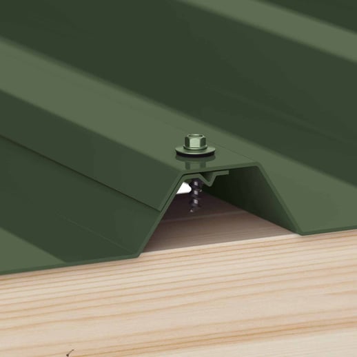 RVS schroeven | Voor overlappingen en zetwerk | 4,8 x 20 mm D14 | Chroomoxydegroen #2