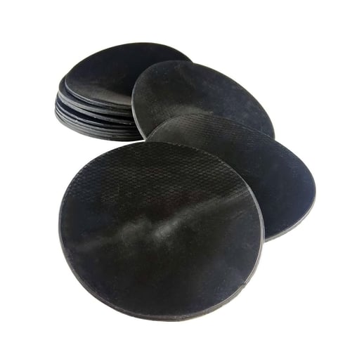 Schroefreparatiepleisters | 10 stuk | Zwart #8