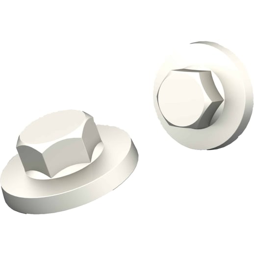 Sluitdoppen | Grijswit #1