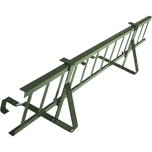 Sneeuwvangrooster | Voor dakpanplaten Szafir | Lengte 2,00 m | 6020 - Chroomoxydegroen #1