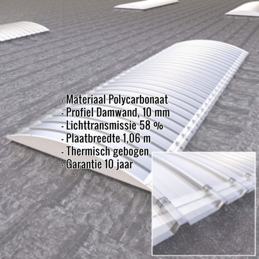 Stabilight lichtstraat | Type GT38/10 | Dagmaat 1,30 m #2
