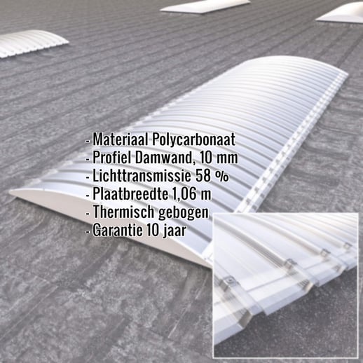 Stabilight lichtstraat | Type GT38/10 | Dagmaat 1,40 m #2