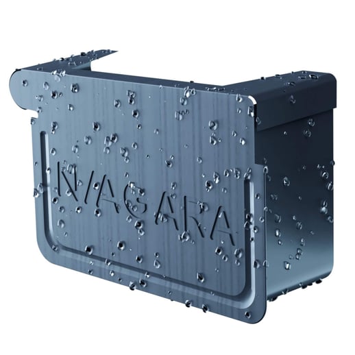 Stalen bakgoot voordeelpakket 10 m | Ø 125/80 mm | 7016 - Antracietgrijs #5