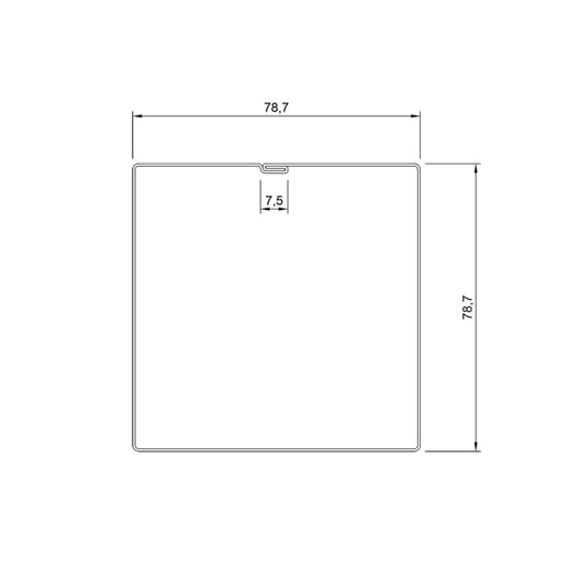 Stalen bakgoot voordeelpakket 3,00 m | Ø 125/80 mm | 7016 - Antracietgrijs #14