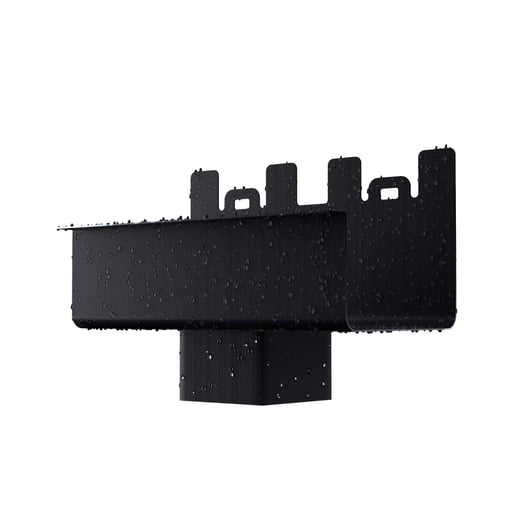 Stalen bakgoot voordeelpakket 6 m | Ø 125/80 mm | 9005 - Gitzwart #6