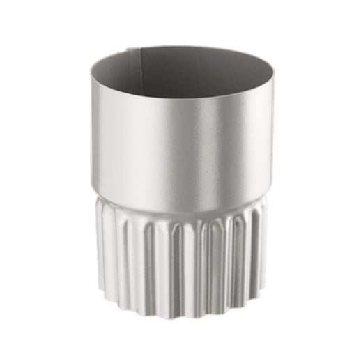 Stalen dakgoot voordeelpakket 10 m | Ø 125/90 mm | 9007 - Grijs aluminiumkleurig #10