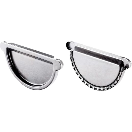 Stalen dakgoot voordeelpakket 3,00 m | Ø 125/90 mm | Verzinkt #4