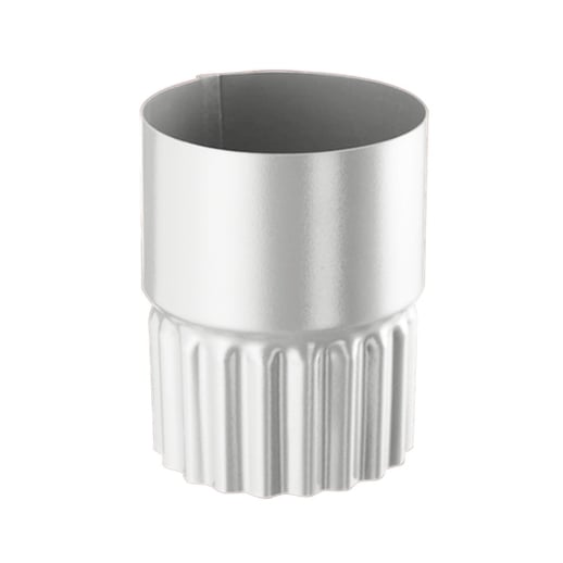 Stalen dakgoot voordeelpakket 4,00 m | Ø 125/90 mm | 9006 - Zilver-Metallic #9