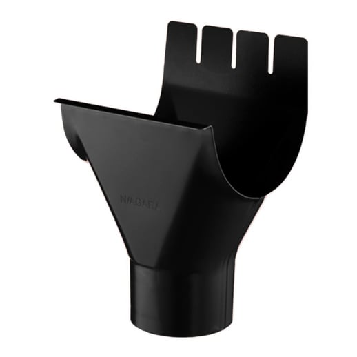 Stalen dakgoot voordeelpakket 5 m | Ø 125/90 mm | 9005 - Gitzwart #7