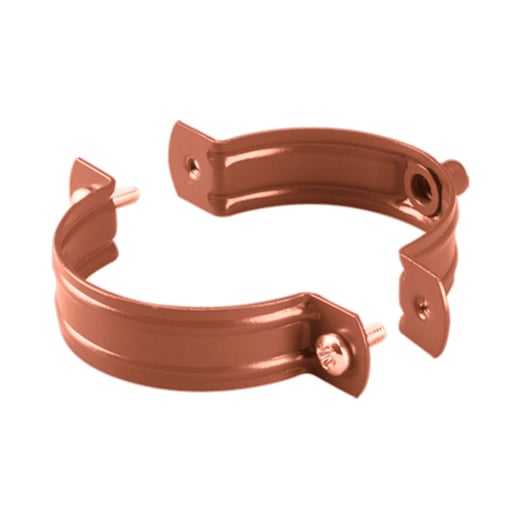 Stalen dakgoot voordeelpakket 6 m | Ø 125/90 mm | 8004 - Koperbruin #11