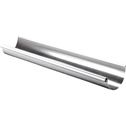 Stalen dakgoot voordeelpakket 6 m | Ø 125/90 mm | Verzinkt #3