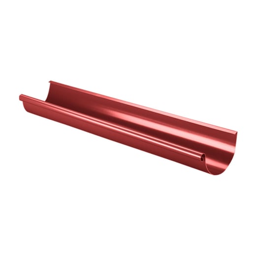 Stalen dakgoot voordeelpakket 7 m | Ø 125/90 mm | 028 - Kersrood #3