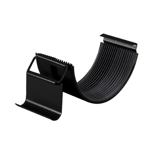 Stalen dakgoot voordeelpakket 9 m | Ø 125/90 mm | 9005 - Gitzwart #4