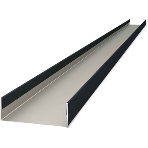 U-profiel | 30 x 63 x 30 x 3000 mm | Staal 0,50 mm | 25 µm Polyester | 7016 - Antracietgrijs #1