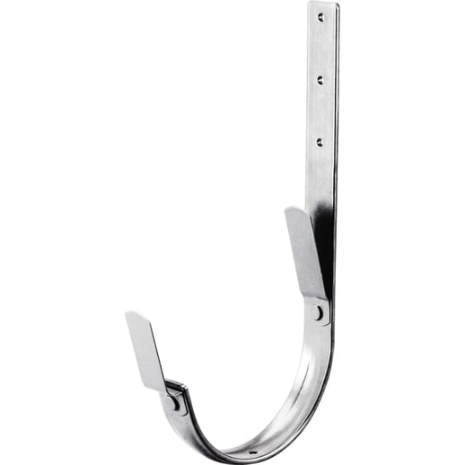 Universeel gootbeugel | Veer / Veer | Staal | Ø 190 mm | Verzinkt | Lengte = 21 cm #1