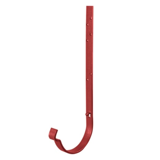 Universeel gootbeugel | Staal | Ø 125 mm | 028 - Kersrood | Lengte = 32 cm #1