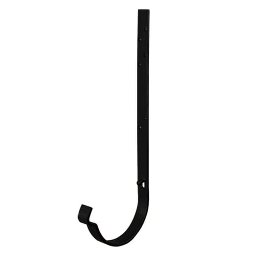 Universeel gootbeugel | Staal | Ø 150 mm | 9005 - Gitzwart | Lengte = 32 cm #1