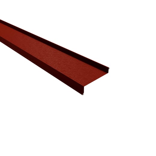 Vensterbank | 5 cm x 11,5 cm x 4 cm x 2,00 m | Staal 0,50 mm | 80 µm Shimoco | 3009 - Oxyderood #1