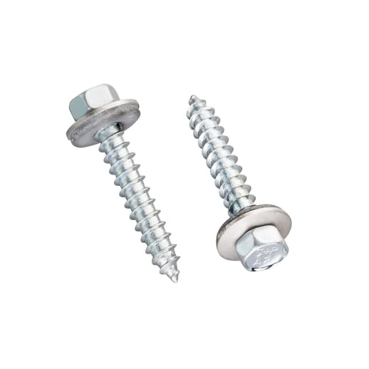 Verzinkte schroeven | Voor afstandhouders | 6,5 x 38 mm #1